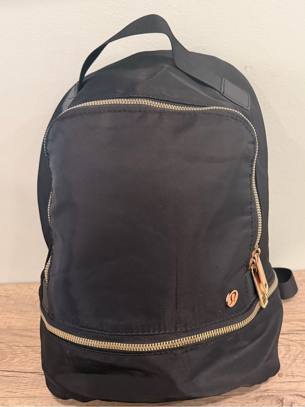 lululemon City Adventurer Backpack *Mini Black / Gold 10L 9"x6"x13.5"